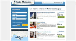 Desktop Screenshot of hotelesenmontevideo.org